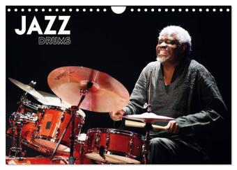 Kalender/Terminbuch Jazz drums (Calendrier mural 2027 DIN A4 vertical), CALVENDO calendrier mensuel Calvendo