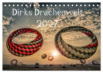Calendar / Agendă Dirks Drachenwelt (Tischkalender 2027 DIN A5 quer), CALVENDO Monatskalender Calvendo