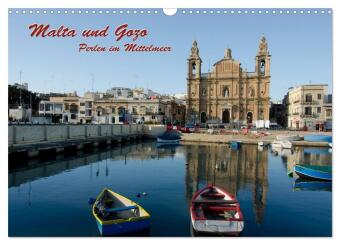 Kalender/Terminbuch Malta und Gozo, Perlen im Mittelmeer (Wandkalender 2027 DIN A3 quer), CALVENDO Monatskalender Calvendo