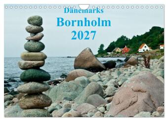 Kalendár/Diár Dänemarks Bornholm 2027 (Wandkalender 2027 DIN A4 quer), CALVENDO Monatskalender Calvendo