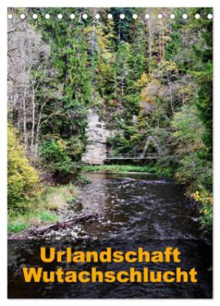 Kalender/Terminbuch Urlandschaft Wutachschlucht (Tischkalender 2027 DIN A5 hoch), CALVENDO Monatskalender Calvendo