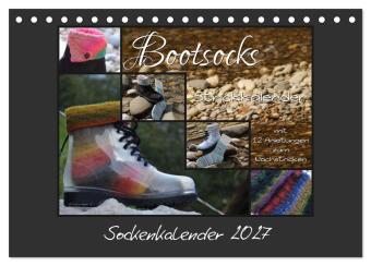 Kalendář/Diář Sockenkalender Bootsocks 2027 (Tischkalender 2027 DIN A5 quer), CALVENDO Monatskalender Calvendo