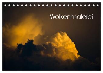 Naptár/Határidőnapló Wolkenmalerei (Tischkalender 2027 DIN A5 quer), CALVENDO Monatskalender Calvendo