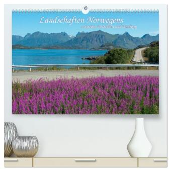 Kalender/Terminbuch Landschaften Norwegens zwischen Polarkreis und Nordkap (hochwertiger Premium Wandkalender 2027 DIN A2 quer), Kunstdruck in Hochglanz Calvendo