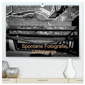 Kalender/agenda Spontane Fotografie Unterwegs (hochwertiger Premium Wandkalender 2027 DIN A2 quer), Kunstdruck in Hochglanz Calvendo