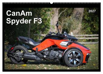 Kalender/Terminbuch CanAm Spyder F3 (Wandkalender 2027 DIN A2 quer), CALVENDO Monatskalender Calvendo