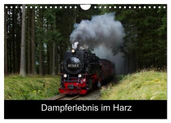 Kalendář/Diář Dampferlebnis im Harz (Wandkalender 2027 DIN A4 quer), CALVENDO Monatskalender Calvendo