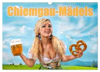 Naptár/Határidőnapló Chiemgau-Mädels (Wandkalender 2027 DIN A3 quer), CALVENDO Monatskalender Calvendo