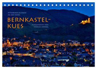 Naptár/Határidőnapló BERNKASTEL-KUES (Tischkalender 2027 DIN A5 quer), CALVENDO Monatskalender Calvendo