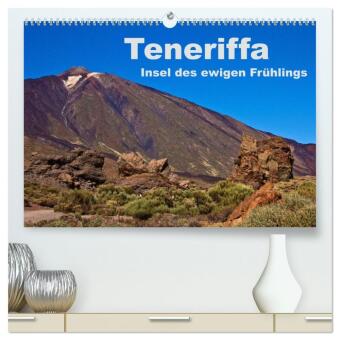 Kalender/agenda Teneriffa - Insel des ewigen Frühlings (hochwertiger Premium Wandkalender 2027 DIN A2 quer), Kunstdruck in Hochglanz Calvendo