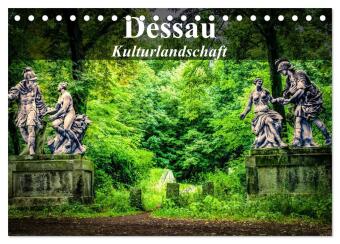 Kalendár/Diár Dessau - Kulturlandschaft (Tischkalender 2027 DIN A5 quer), CALVENDO Monatskalender Calvendo
