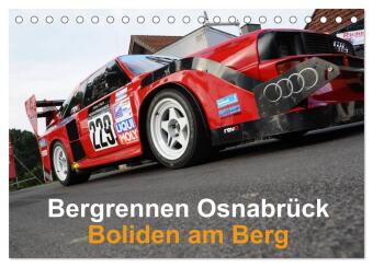 Naptár/Határidőnapló Bergrennen Osnabrück - Boliden am Berg (Tischkalender 2027 DIN A5 quer), CALVENDO Monatskalender Calvendo