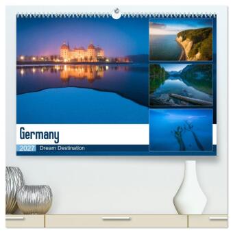 Kalender/agenda Germany - Dream Destination (High Quality Premium Wall Calendar 2027 DIN A2 landscape),CALVENDO 12 Month Wall Calendar Calvendo