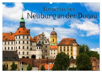 Kalender/Terminbuch Romantisches Neuburg an der Donau (Wandkalender 2027 DIN A2 quer), CALVENDO Monatskalender Calvendo