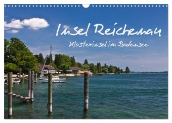 Kalendář/Diář Insel Reichenau - Klosterinsel im Bodensee (Wandkalender 2027 DIN A3 quer), CALVENDO Monatskalender Calvendo