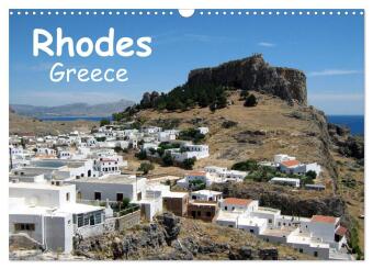 Kalender/agenda Rhodes - Greece (Wall Calendar 2027 DIN A3 landscape), CALVENDO 12 Month Wall Calendar Calvendo