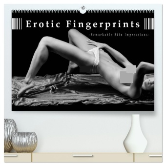 Kalender/Terminbuch Erotic Fingerprints - Remarkable Skin Impressions (High Quality Premium Wall Calendar 2027 DIN A2 landscape),CALVENDO 12 Month Wall Calendar Calvendo