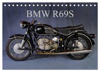 Naptár/Határidőnapló BMW R69S (Tischkalender 2027 DIN A5 quer), CALVENDO Monatskalender Calvendo
