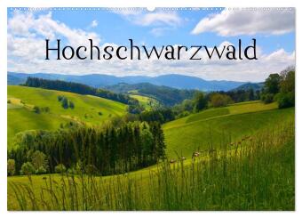 Naptár/Határidőnapló Hochschwarzwald (Wandkalender 2027 DIN A2 quer), CALVENDO Monatskalender Calvendo