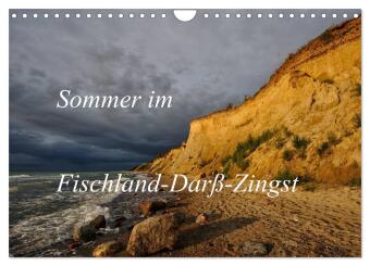 Naptár/Határidőnapló Sommer im Fischland-Darß-Zingst (Wandkalender 2027 DIN A4 quer), CALVENDO Monatskalender Calvendo