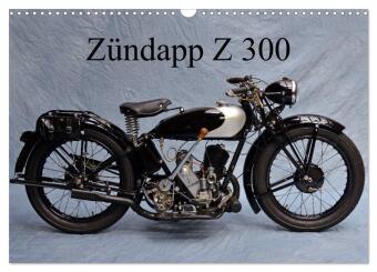 Naptár/Határidőnapló Zündapp Z 300 (Wandkalender 2027 DIN A3 quer), CALVENDO Monatskalender Calvendo