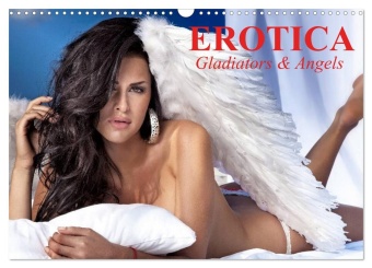 Naptár/Határidőnapló Erotica - Gladiators & Angels (Wall Calendar 2027 DIN A3 landscape), CALVENDO 12 Month Wall Calendar Calvendo