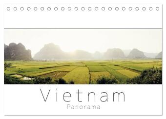 Naptár/Határidőnapló Vietnam Panorama (Tischkalender 2027 DIN A5 quer), CALVENDO Monatskalender Calvendo