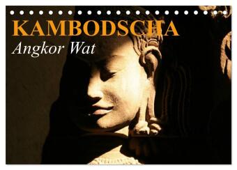 Kalender/agenda Kambodscha - Angkor Wat (Tischkalender 2027 DIN A5 quer), CALVENDO Monatskalender Calvendo