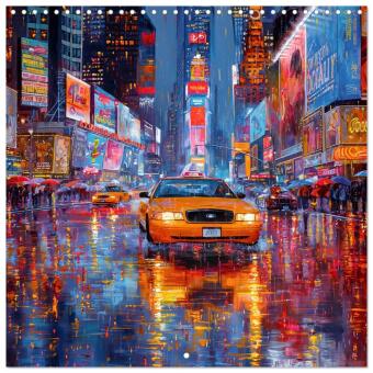 Kalender/agenda Pop Art New York (Wall Calendar 2027 12 × 12 Inch) CALVENDO 12 Month Wall Calendar Calvendo