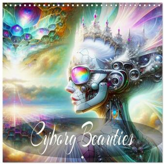 Kalender/agenda Cyborg Beauties (Wall Calendar 2027 12 × 12 Inch) CALVENDO 12 Month Wall Calendar Calvendo