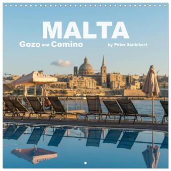 Naptár/Határidőnapló Malta - Gozo and Comino (Wall Calendar 2027 12 × 12 Inch) CALVENDO 12 Month Wall Calendar Calvendo