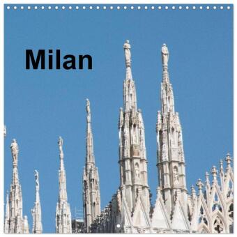 Kalender/agenda Milan - Italy (Wall Calendar 2027 12 × 12 Inch) CALVENDO 12 Month Wall Calendar Calvendo