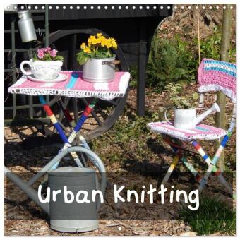 Kalender/agenda Urban Knitting (Wall Calendar 2027 12 × 12 Inch) CALVENDO 12 Month Wall Calendar Calvendo