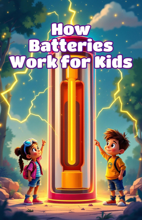 Kniha How Batteries Work for Kids Khasan Laudry