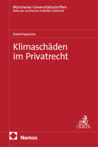 Könyv Klimaschäden im Privatrecht David Paparizos