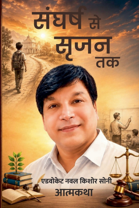 Book संघर्ष से सृजन तक (आत्मकथा) Advocate Naval Kishor Soni