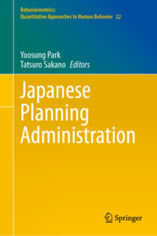 Buch Japanese Planning Administration Yoosung Park