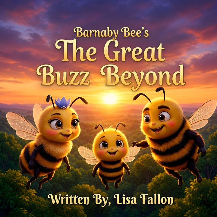 Boek Barnaby Bee's The Great Buzz Beyond Lisa Fallon