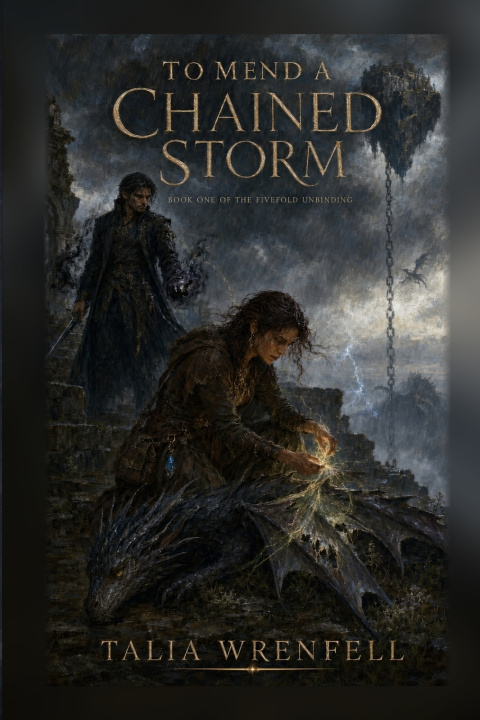 Book To Mend a Chained Storm Talia Wrenfell