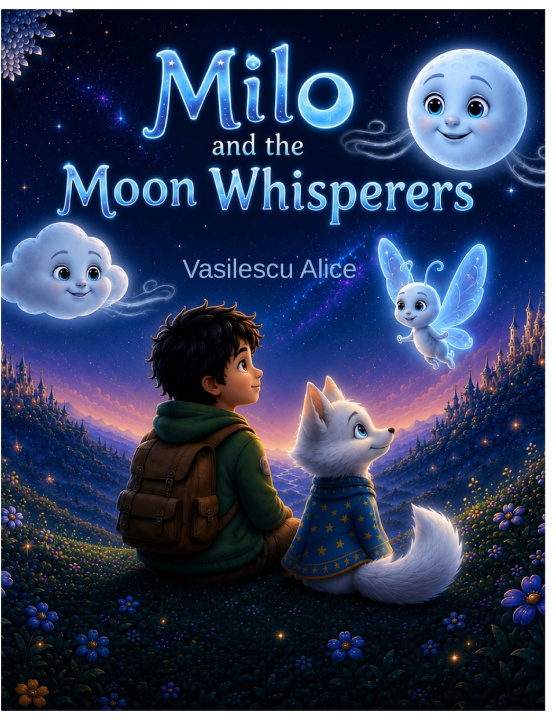 Książka Milo and The Moon Whisperers Alice Vasilescu