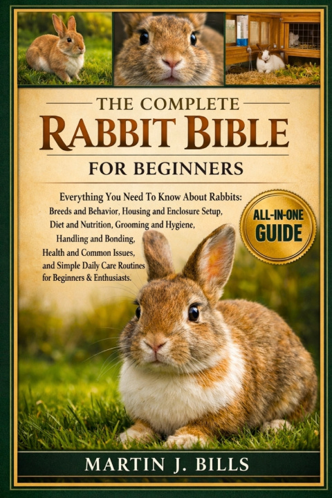 Kniha THE COMPLETE RABBITS BIBLE FOR BEGINNERS MARTIN J. BILLS