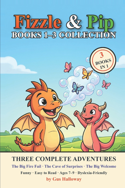 Livro Fizzle & Pip Gus Halloway