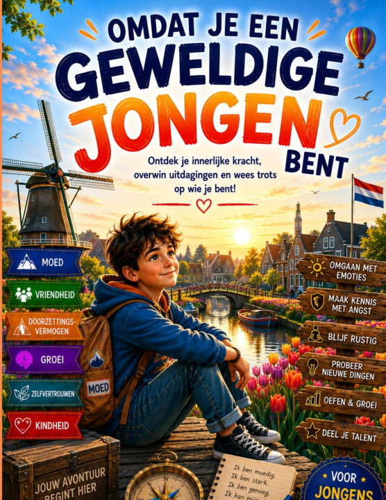Könyv Omdat je EEN GEWELDIGE JONGEN BENT Lars T. Hoogendaal