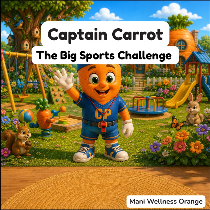 Книга Captain Carrot Mani Wellness Orange