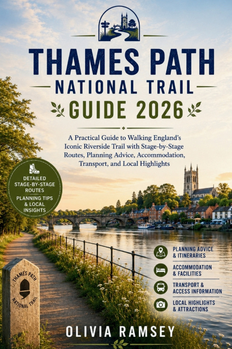 Książka THAMES PATH NATIONAL TRAIL GUIDE 2026 OLIVIA RAMSEY