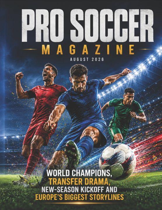 Carte PRO SOCCER MAGAZINE AUGUST 2026 Mr Deep