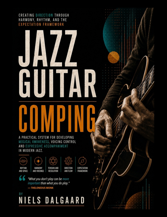 Livro Jazz Guitar Comping Niels Dalgaard