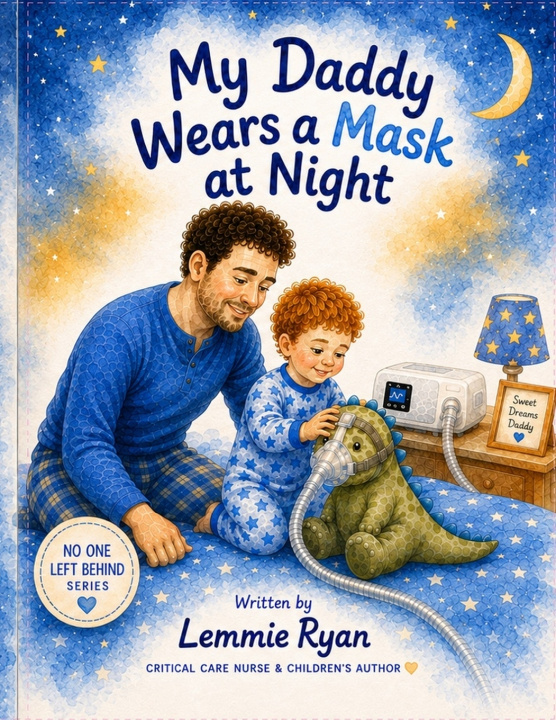 Libro My Daddy Wears a Mask at Night. Lemmie Ryan