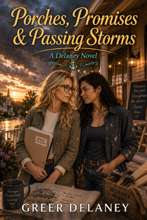 Könyv Porches, Promises & Passing Storms Greer Delaney
