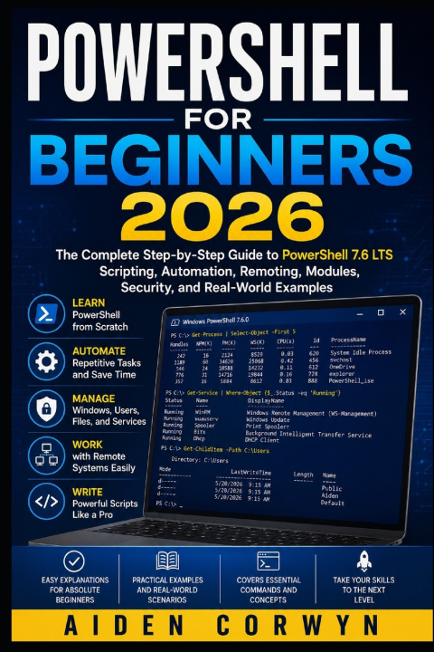 Buch PowerShell for Beginners 2026 Aiden Corwyn